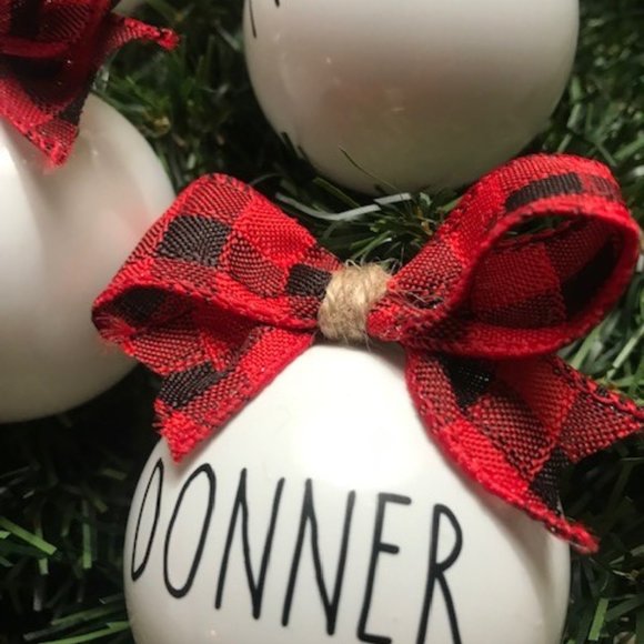 Holiday Reindeer Ornaments (Set of 9) - Picture 4 of 5